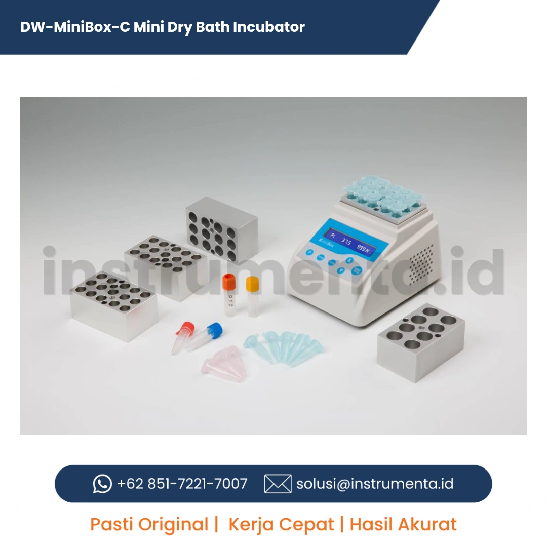 Distributor Resmi Mini Dry Bath Incubator DW-MiniBox-C Ready Stock